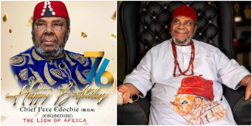 Pete Edochie turns 76