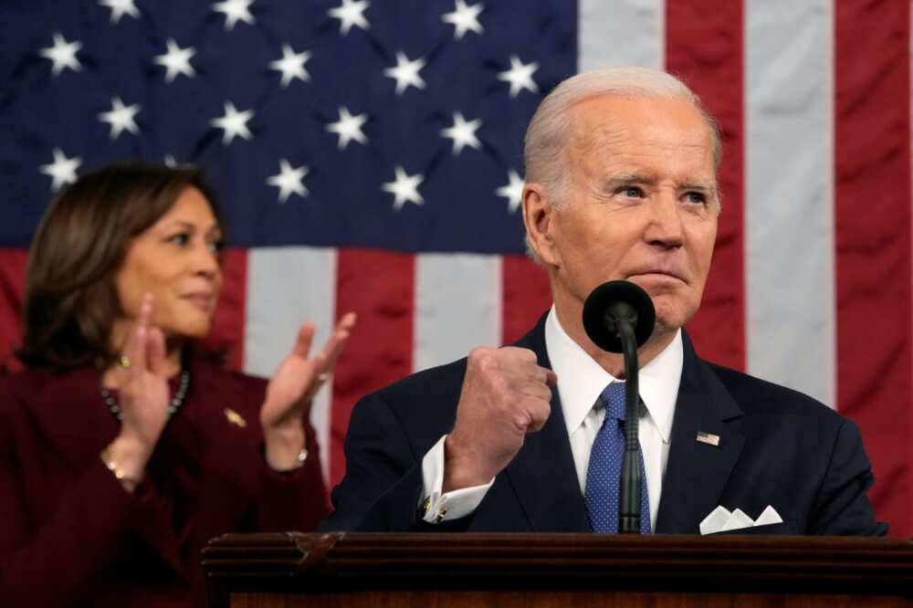 US President Joe Biden delivers the State of the Union address