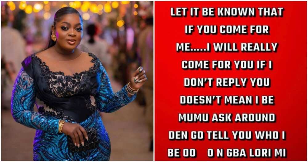 Eniola Badmus blows hot at trolls.