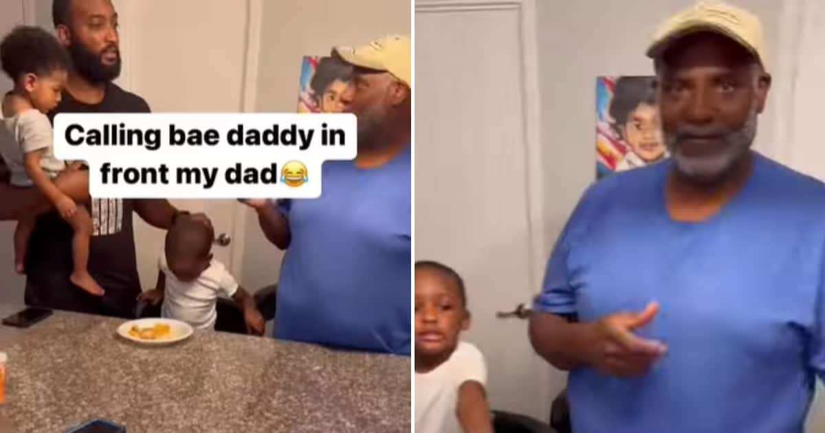 Woman got both husband and father confused when serving bae food (watch video)