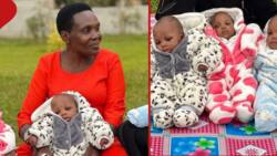 Ugandan woman delivers triplets at 46 after losing 2 sons: "God saw my tears"