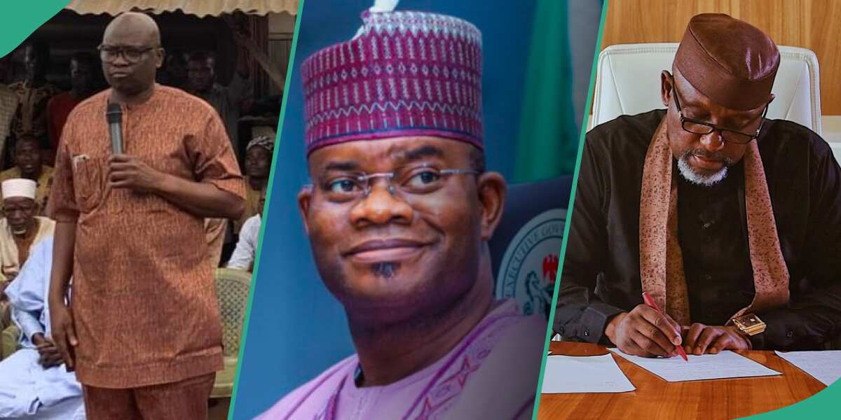 Videos: Yahaya Bello, other ex-governors who played stunts over EFCC’s arrest