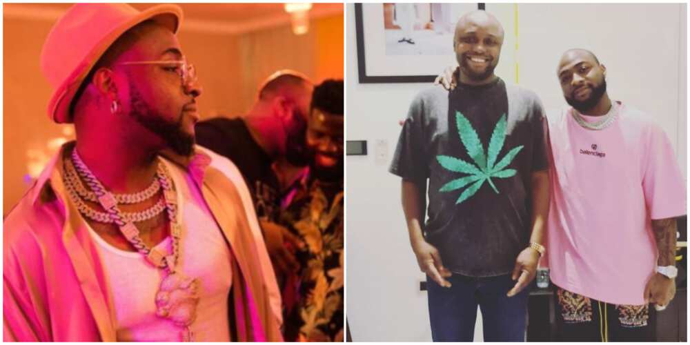 Isreal DMW provokes boss Davido again in public