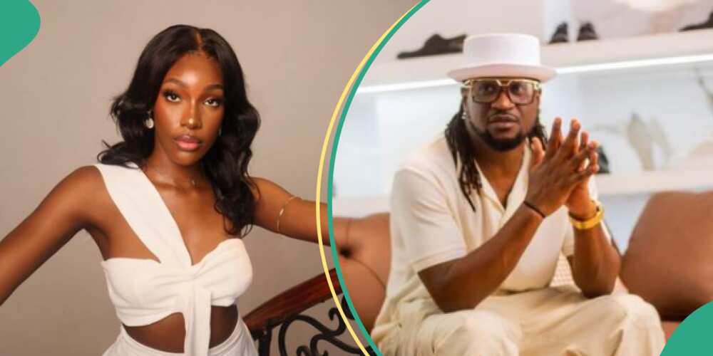Paul PSquare's girlfriend Ivy Zenny says she met singer when he was a single man.