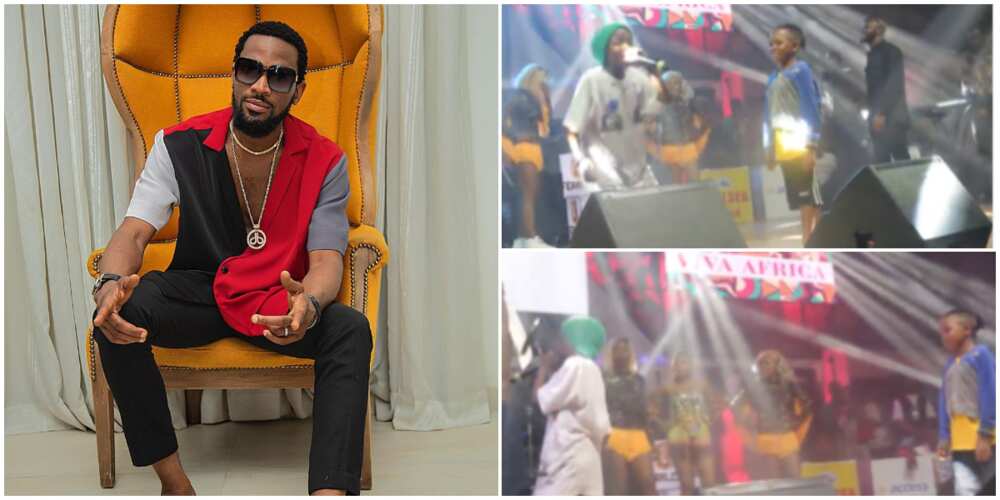 Dbanj gives talented boys N1m each.