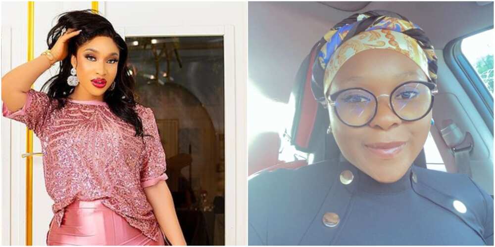 Tonto Dikeh and Chioma Ifemeludike Tonto Dikeh and Chioma Ifemeludike