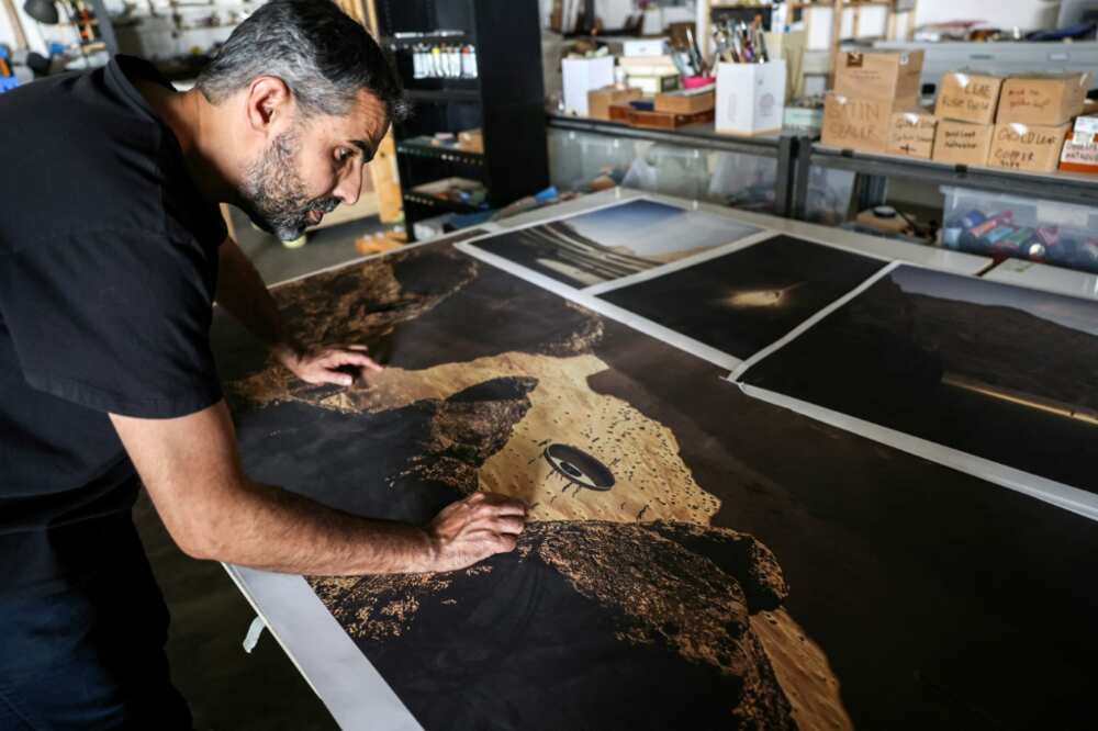 Saudi artist Ahmed Mater says: "I usually believe in creating a grassroots movement that will be organic, but what if there is top-down support for this? Even better." Saudi artist Ahmed Mater says: "I usually believe in creating a grassroots movement that will be organic, but what if there is top-down support for this? Even better."