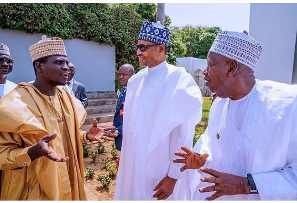 Zanga-zanga: Ganduje ya gabatar da wata muhimmiyar bukata a gaban Rarara da Ali Nuhu Zanga-zanga: Ganduje ya gabatar da wata muhimmiyar bukata a gaban Rarara da Ali Nuhu