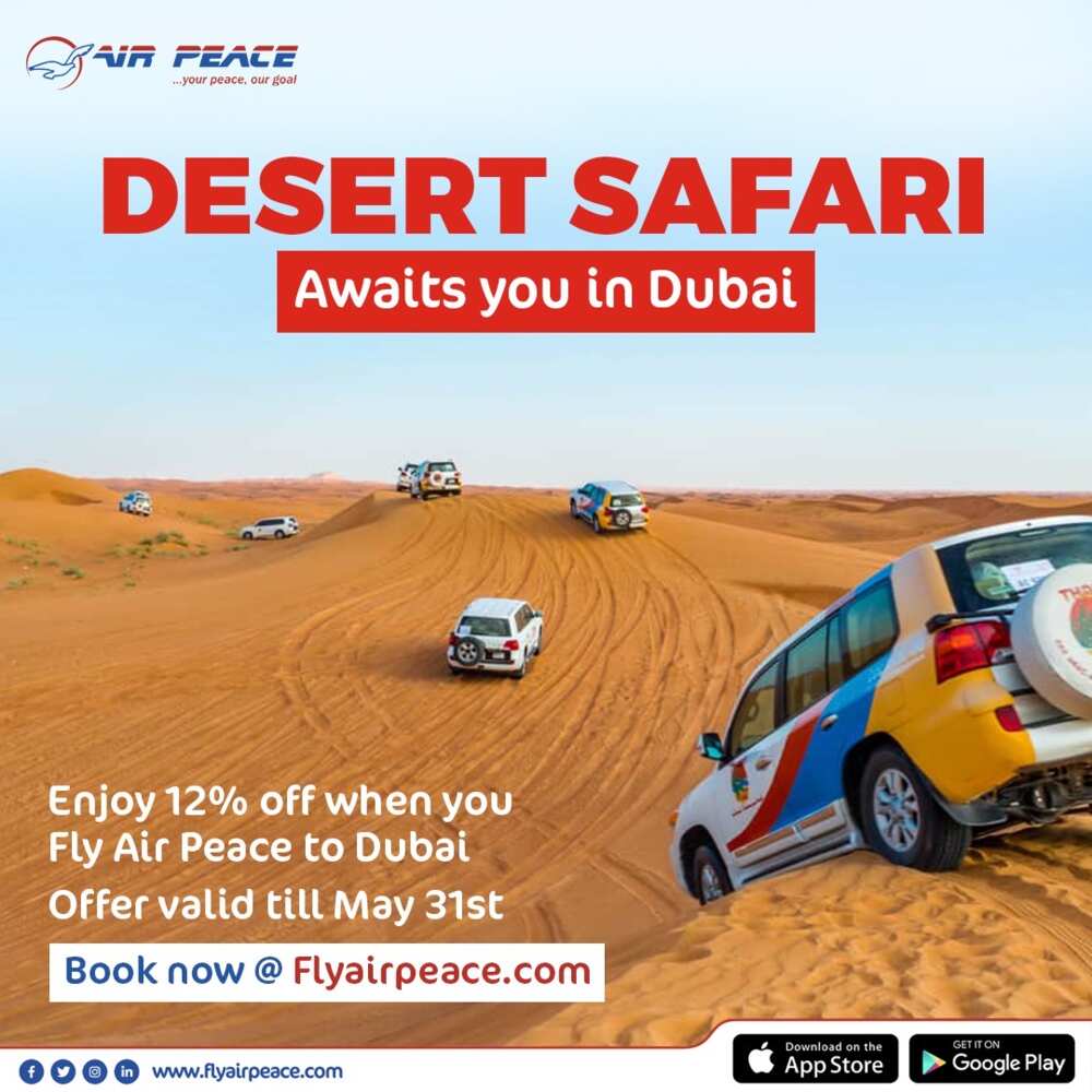 You Can Now Book Air Peace to Dubai and Enjoy Incredibly Low Fares