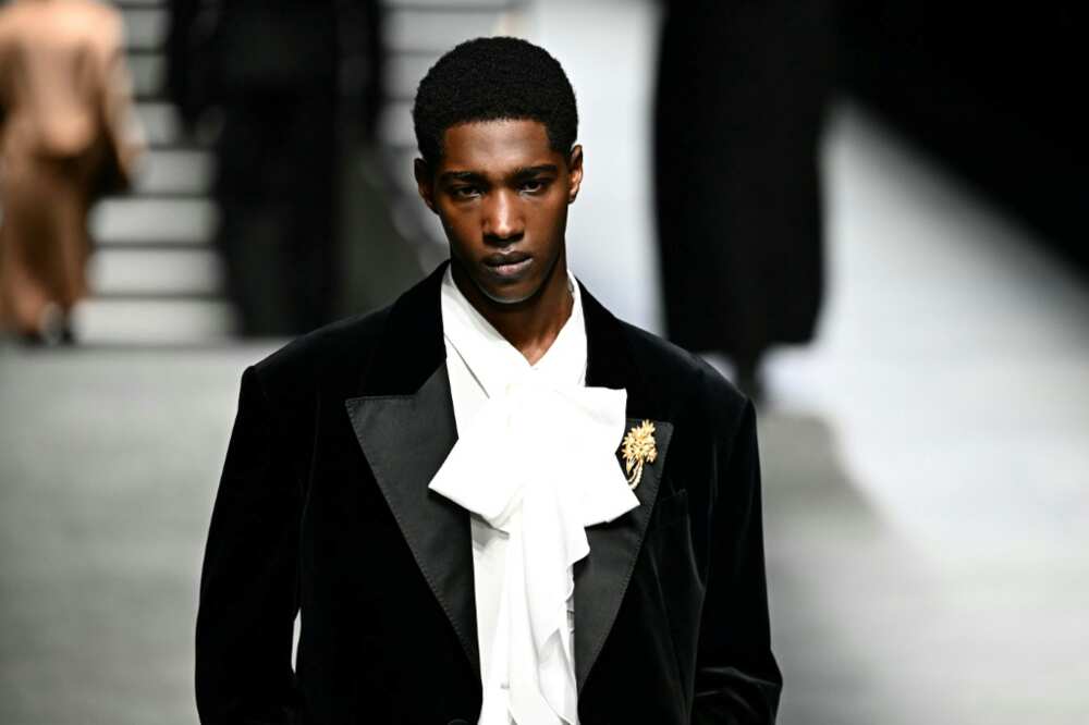 Sober and sleek elegance for Dolce & Gabbana's black-clad men - Legit.ng