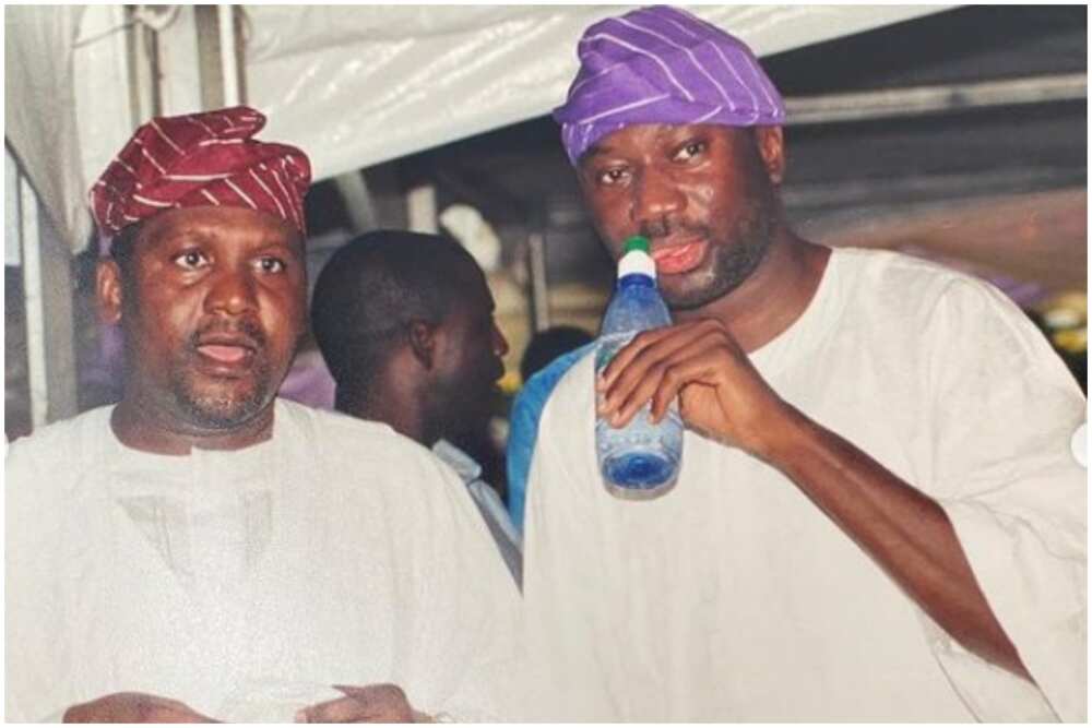 6 Times Dangote, Otedola Gave Billionaire Goal in Epic Throwback Pictures