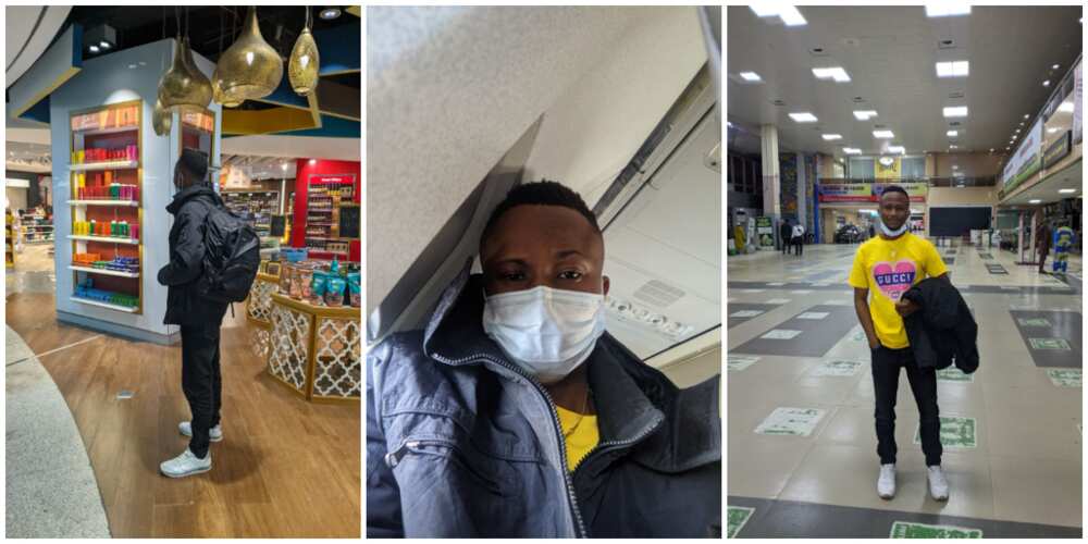 Dreams do come true: Reactions as man makes announcement and shares photos 9 days after leaving Nigeria for UK