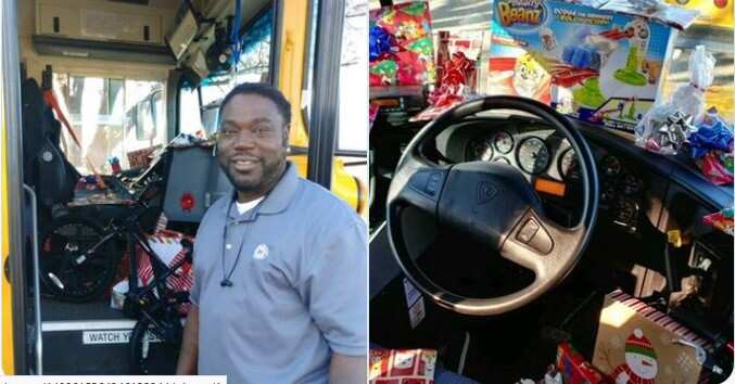 Curtis Jenkins, a celebrated school bus driver.