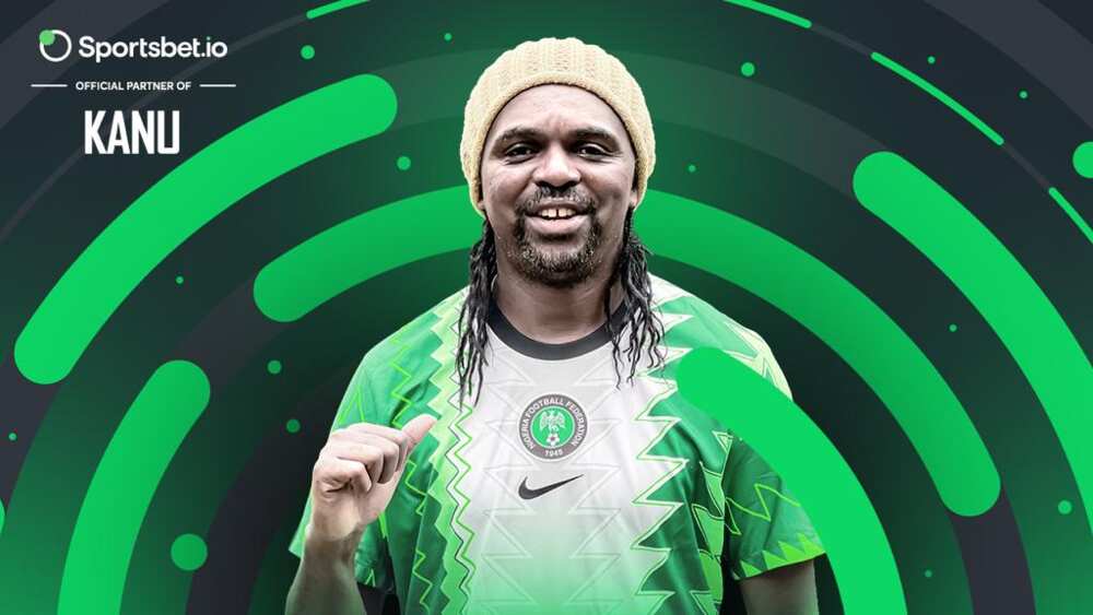 Nigeria and Arsenal Legend Nwankwo Kanu/ Sportsbet.io