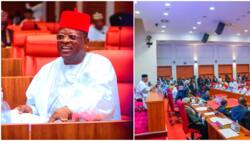 Senate clears Dave Umahi as minister, asks him to "take a bow"