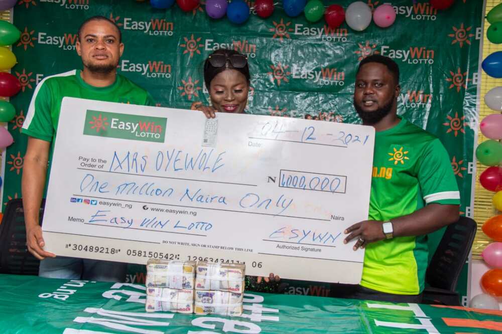 Business Woman Wins N1Million Magic Million EasyWin Lotto Game