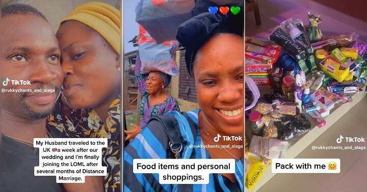 Watch video as Nigerian lady relocates to the UK to be with the love of her life