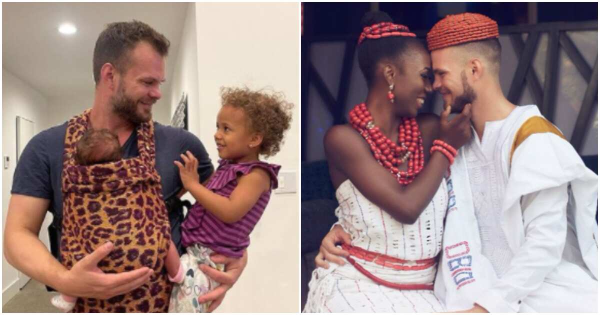 He's doing too much: Reactions as Korra Obidi's hubby shares photo with his kids, refers to self single dad