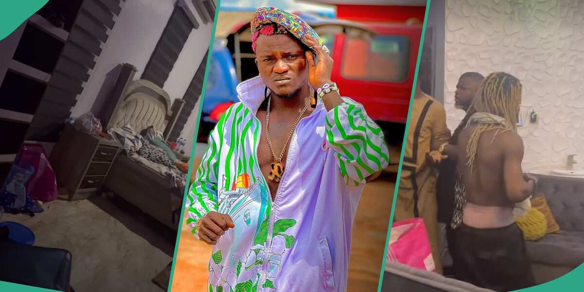 See the shocking moment singer Portable was attacked in his house for not performing at an event