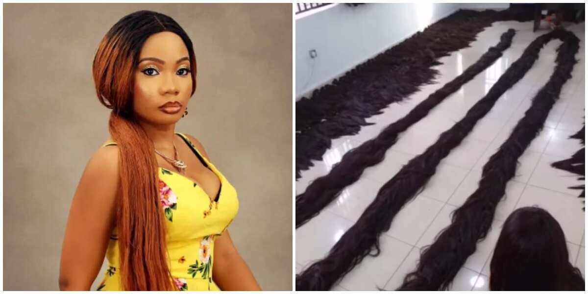 Guinness World Record Lady Who Set Out To Make Longest Handmade Wig Speaks About Her 