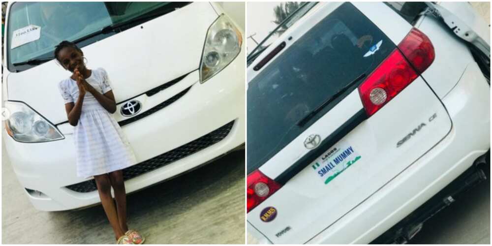 Small Mummy gets customized car as birthday gift
