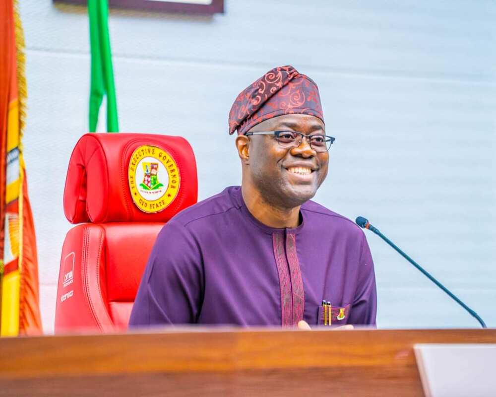 Gwamna Seyi Makinde na jihar Oyo. Gwamna Seyi Makinde na jihar Oyo.