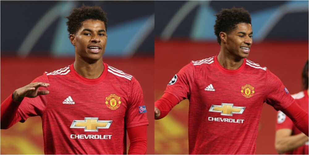 Man United vs RB Leipzig: Rashford scores hat-trick in United's 5-0 win