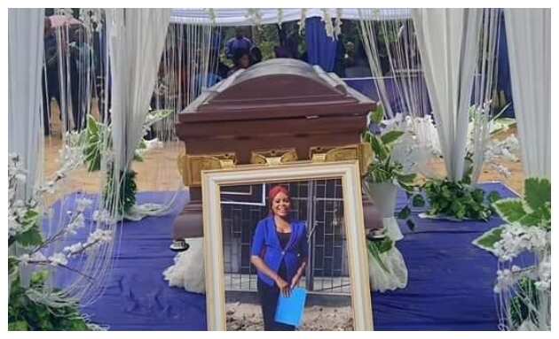 Iniobong Umoren: Photos Emerge as Slain Jobseeker is Buried