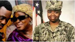Fuji musician Pasuma flaunts his aged mother and pretty daughter in US Navy as they mark their birthdays