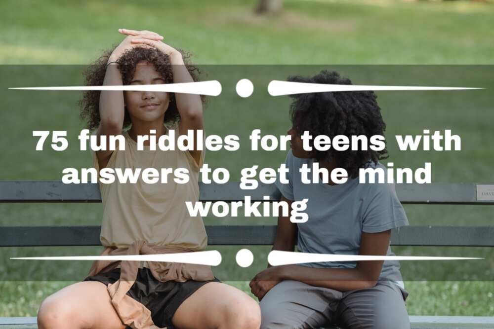 Hard riddles for teens