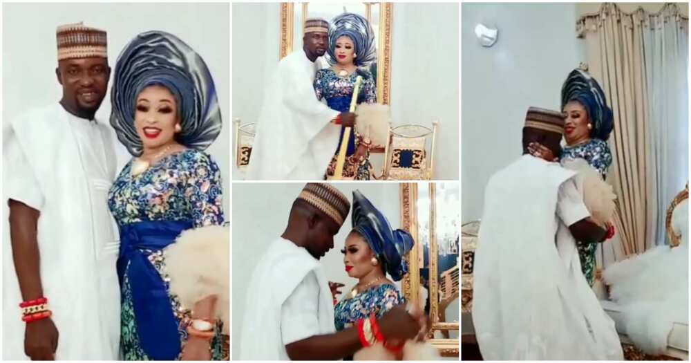 Newly wedded actress Lizzy Anjorin shuns detractors in loved up video with her husband