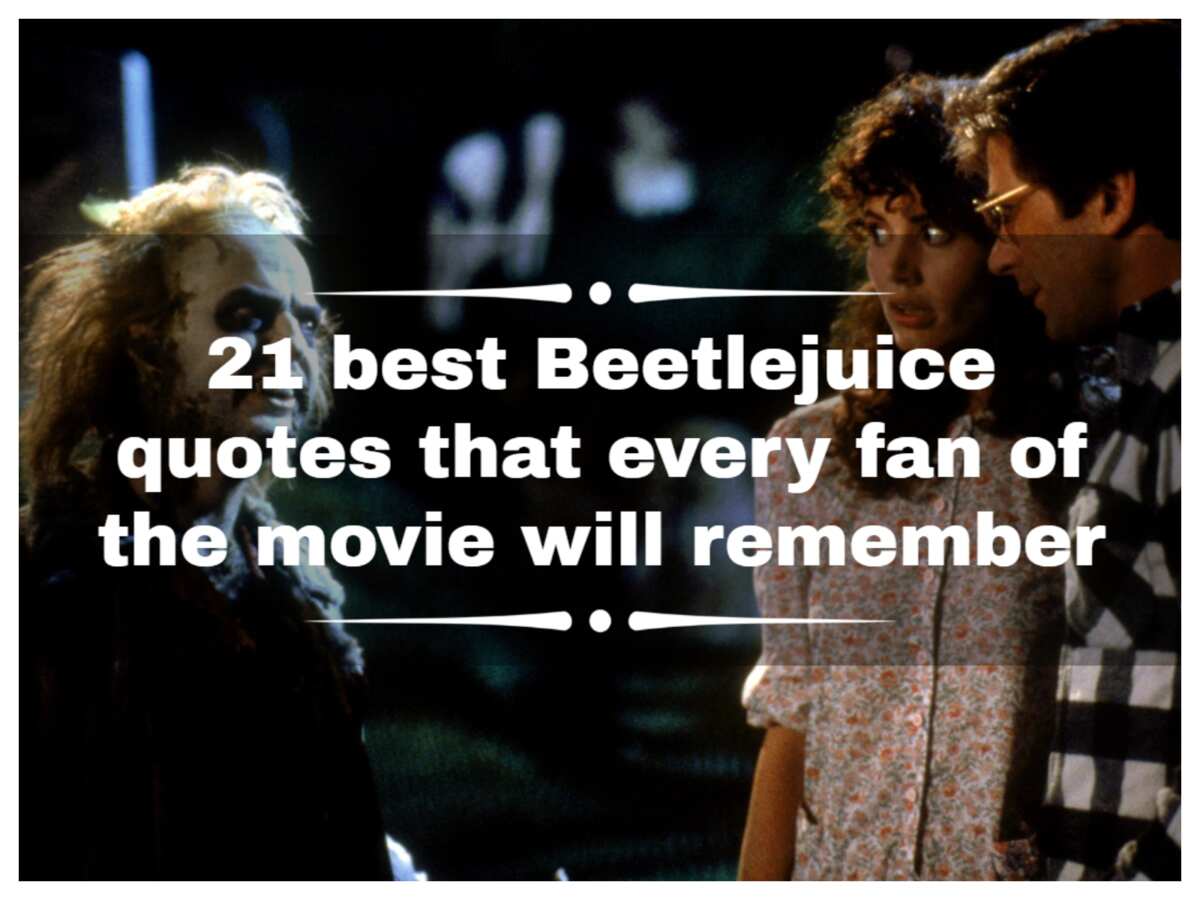 Beetlejuice Lydia Deetz Quotes