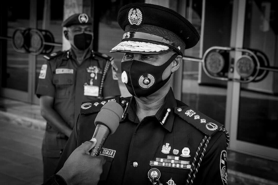 Caught in action: Police arrest soldier for armed robbery