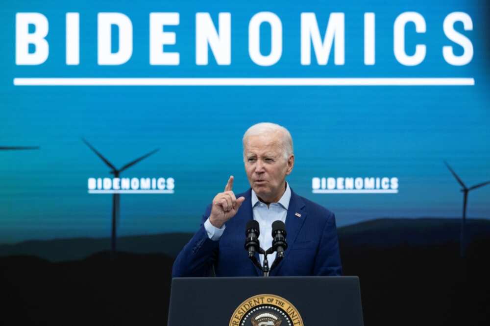 US President Joe Biden has been highlighting his  economic plan, which critics derisively called "Bidenomics," a term the Democrat and his team have embraced