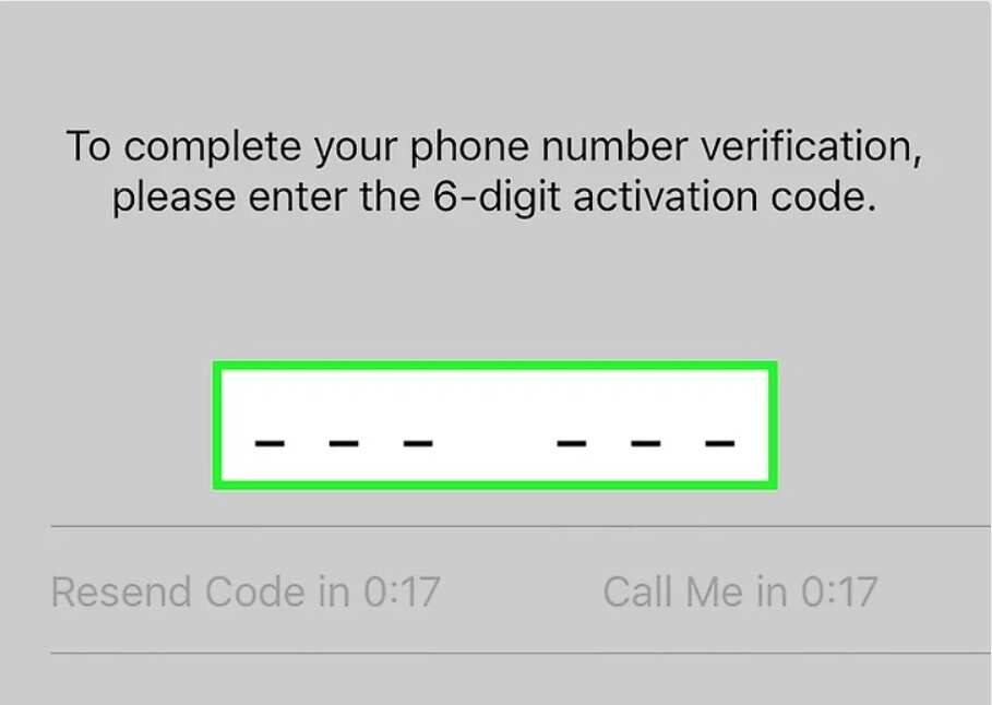 Use to verify your account. 6-Digit code. WHATSAPP message "enter this verification code on your New Phone". Please enter the 6 Digit verification code that was sent to your Apple device.