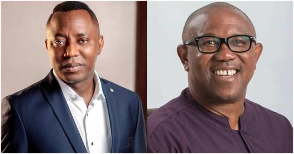 Omoyele Sowore, Peter Obi, London, Labour Party