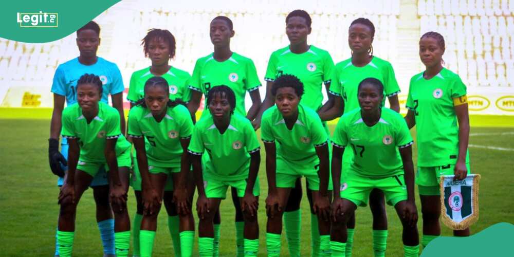 The Super Falconet have booked a place in the semi-final of the 13th All African Games