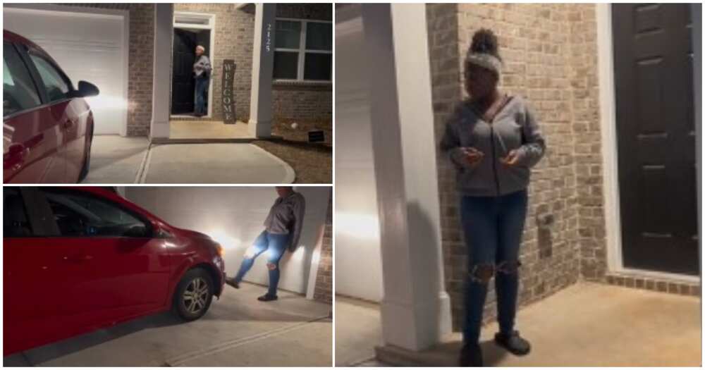 Young lady rejects car parents bought for her, lady rejects car gift from her parents