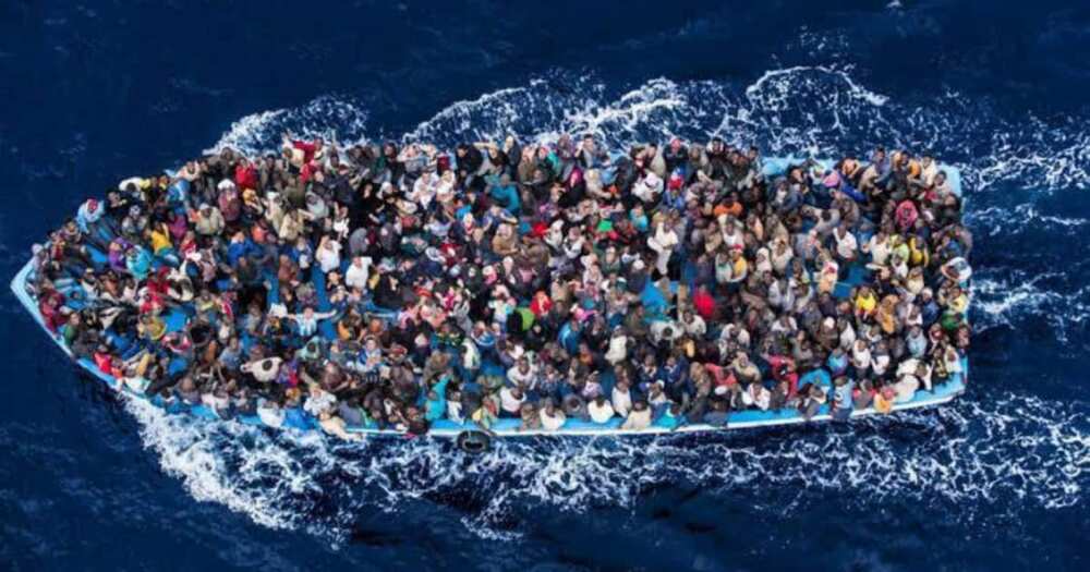 40 feared dead as boat carrying migrants capsizes off the coast of Africa