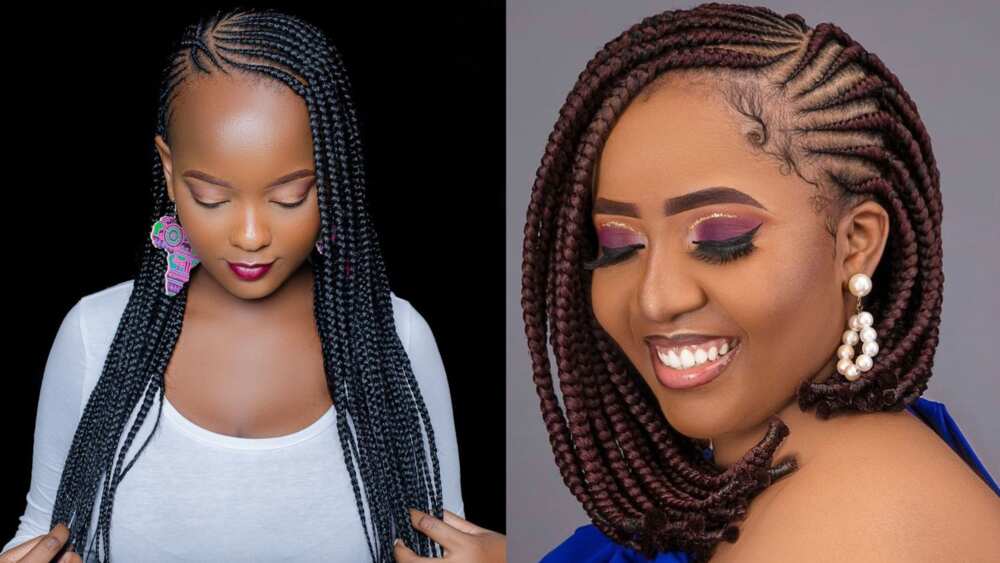 30+ top Ghana weaving styles for oval faces: A perfect match for your  facial features 