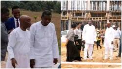 Pastor Adeboye: Photos emerge as Daddy GO visits Oyedepo's $200m Ark Legacy Project