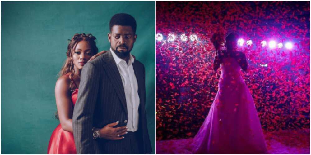 Basketmouth and his adorable wife