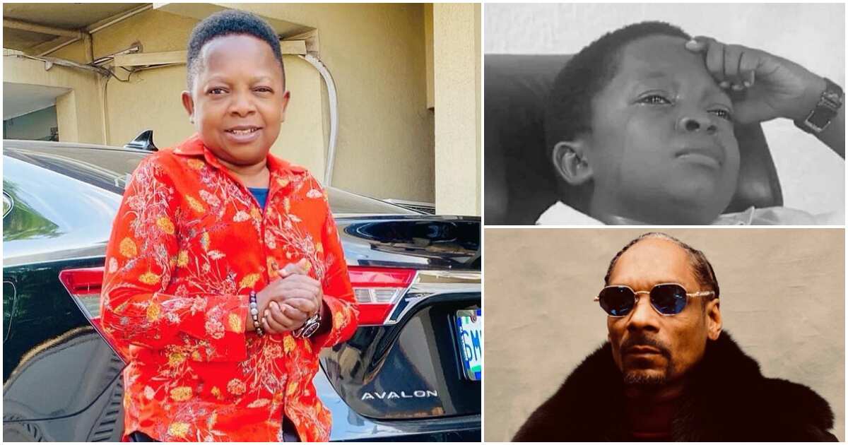 See how actor Chinedu Ikedieze 'Aki' reacted after US rapper Snoop Dogg used his viral meme to pass a message