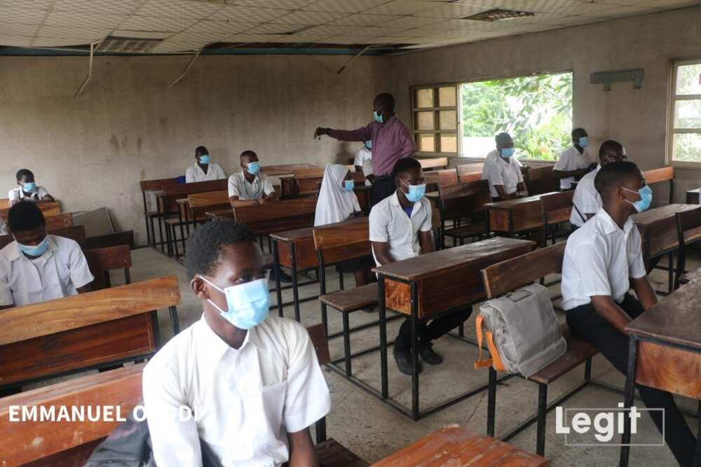 Photo news: Schools resume in Lagos state amid Coronavirus pandemic