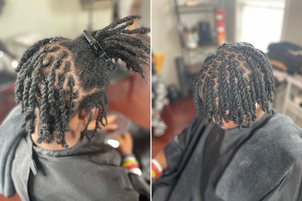 30 beginner short loc styles for women that are simple but stylish -  Legit.ng