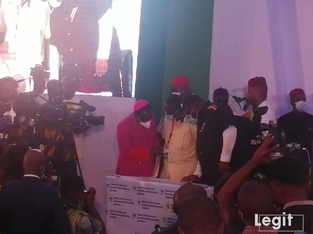 LIVE UPDATES: Anambra Governorship Election Candidates Unite to Sign Peace Accord in Awka