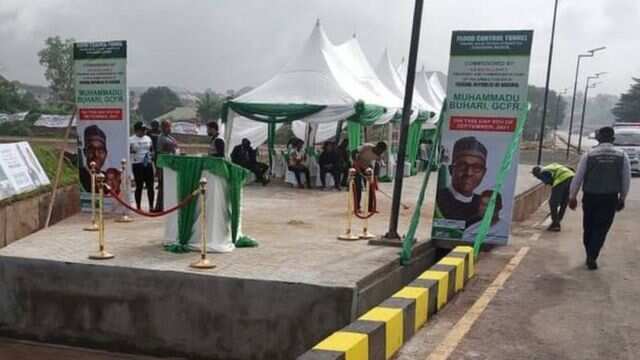 First road Buhari commissioned upon his visit in visit