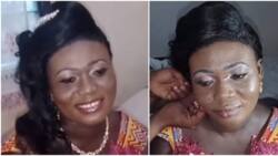 Beautiful lady's weird makeup in video causes stir on social media, netizen questions skill of artist