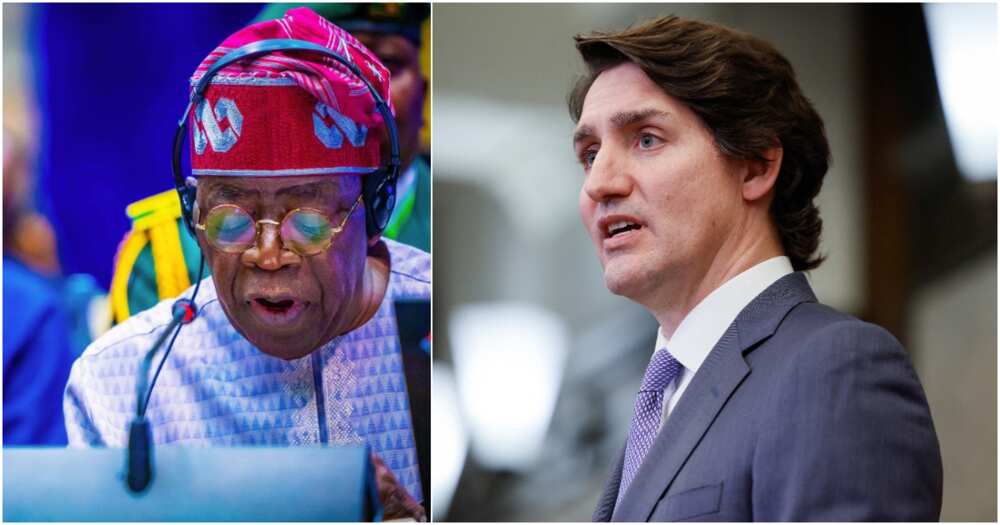 Bola Tinubu, Canadian Prime Minister, Justin Trudeau, Gabon coup