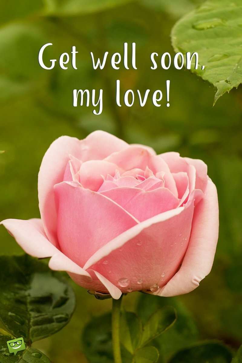 get well soon my love quotes